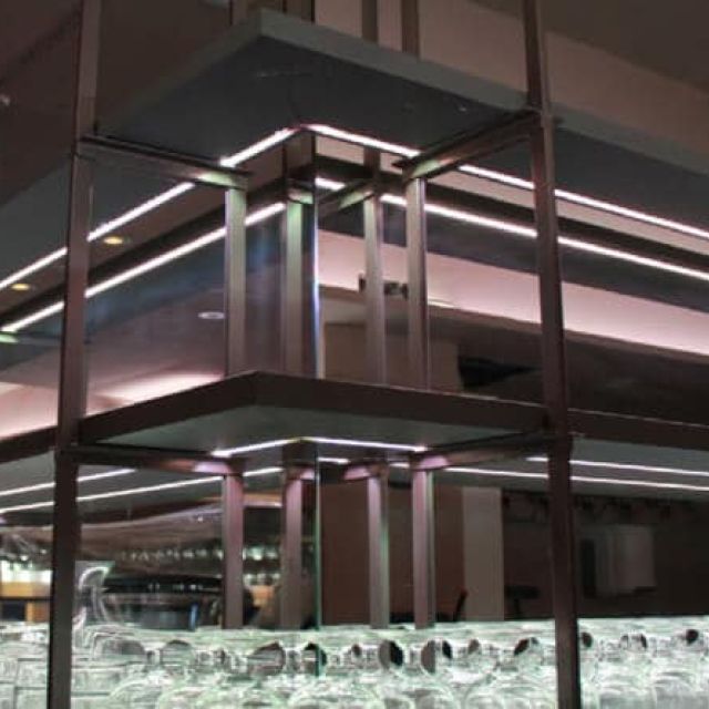 Luminaria restaurante Portofino de Salou