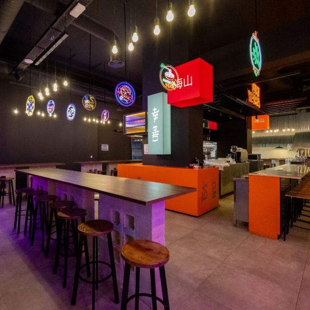 Iluminación LED de Restaurantes